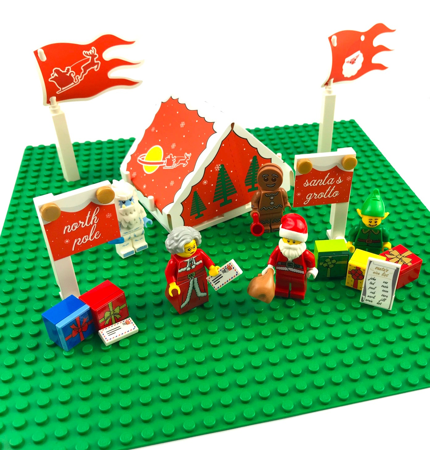 Santa's Christmas Grotto & Stickers (WINTER-07)