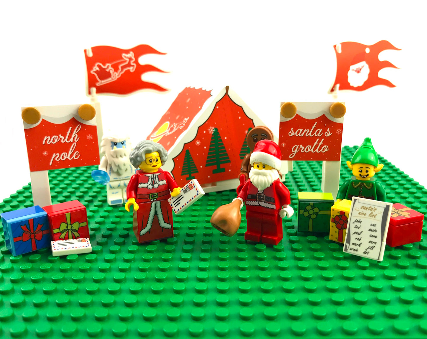 Santa's Christmas Grotto & Stickers (WINTER-07)