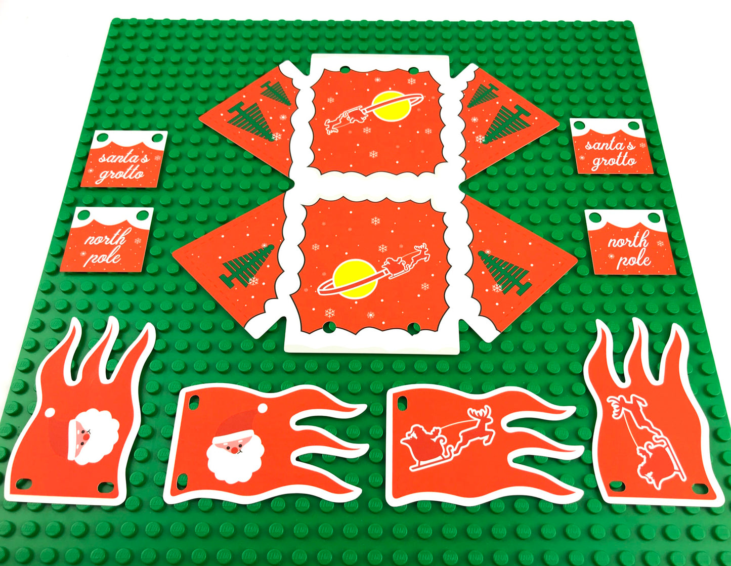 Santa's Christmas Grotto & Stickers (WINTER-07)