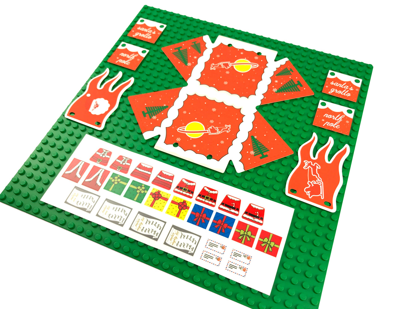 Santa's Christmas Grotto & Stickers (WINTER-07)