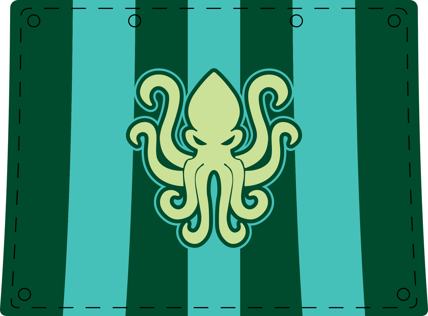 FREE Kraken Viking Ship Sail - Digital File