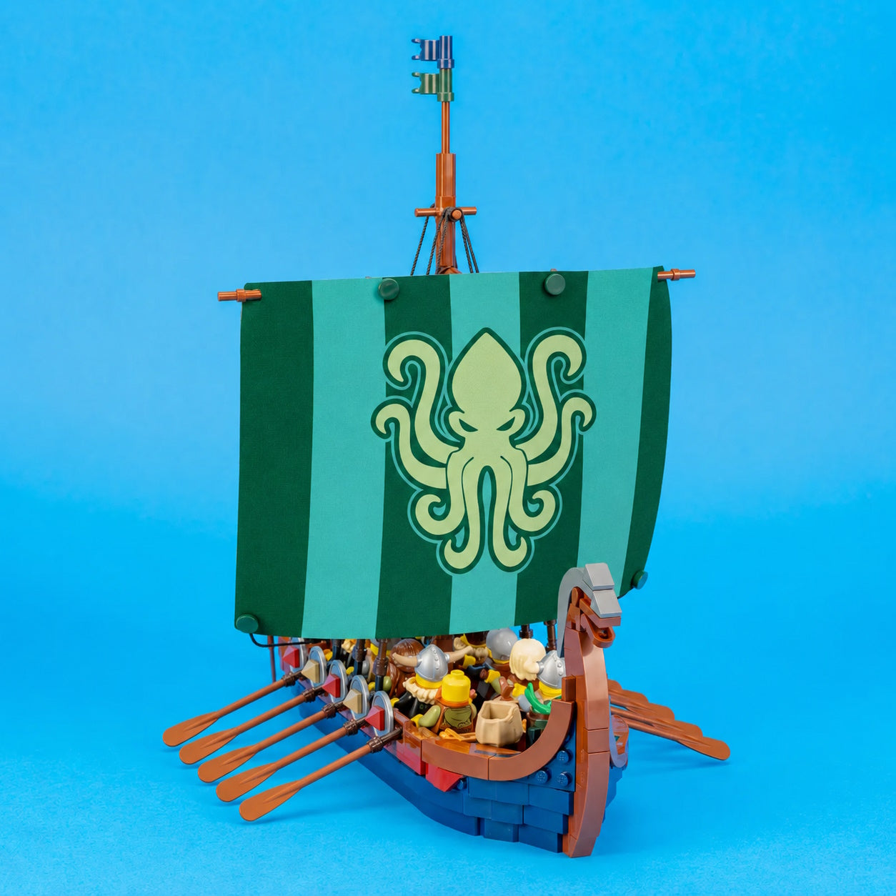 FREE Kraken Viking Ship Sail - Digital File