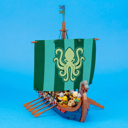FREE Kraken Viking Ship Sail - Digital File