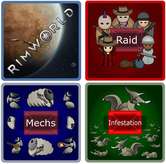 RimWorld: Coaster Stickers (RW-08)