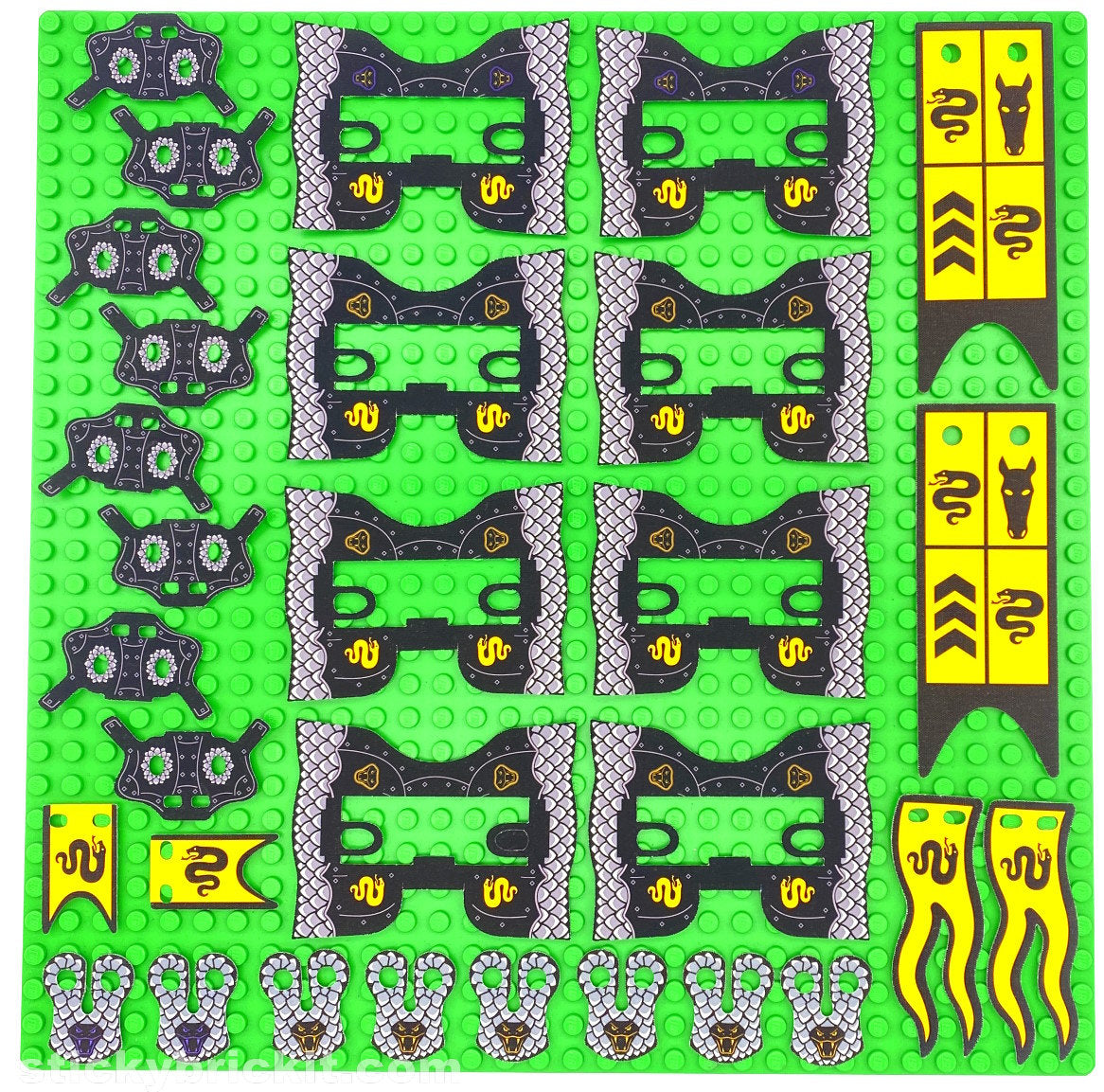 Serpent Knights: Horse Bardings & Banners (CASTLE-SK-03)