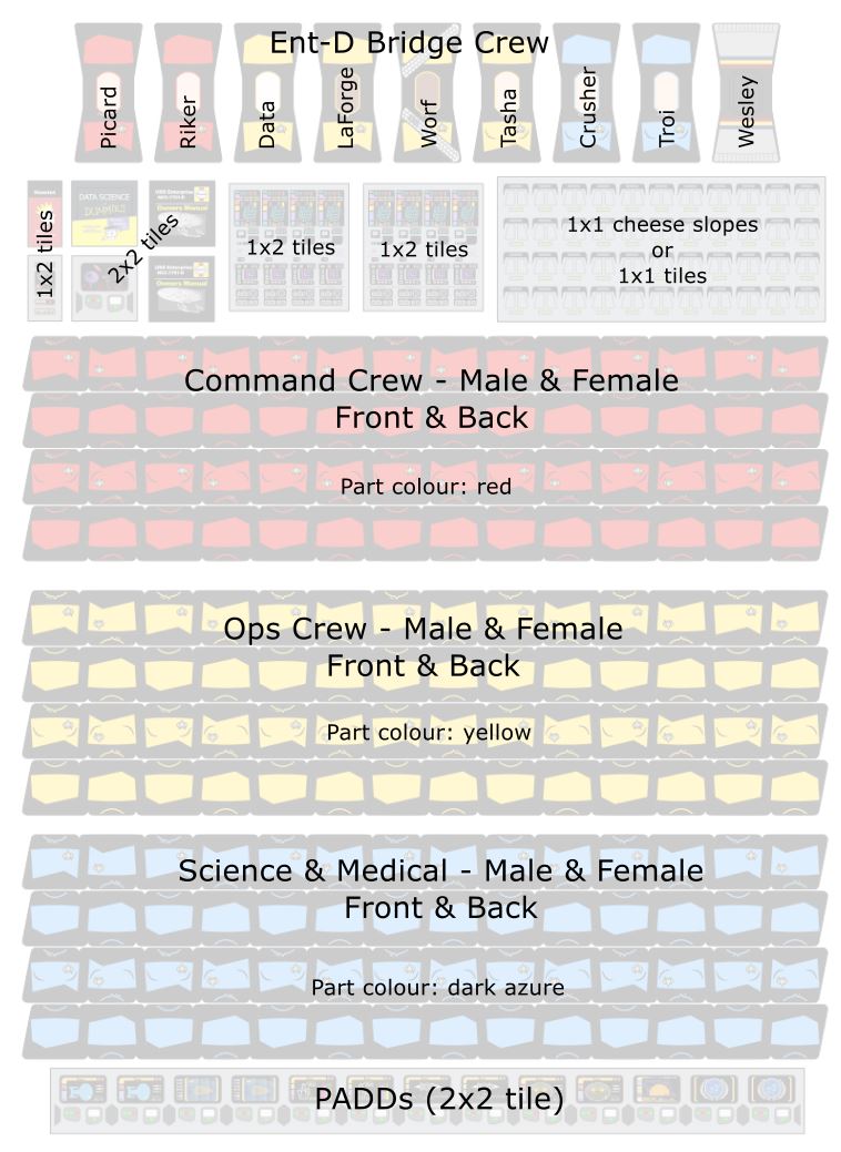 Extended Trek Uniforms & Accessories (TNG-15-A)