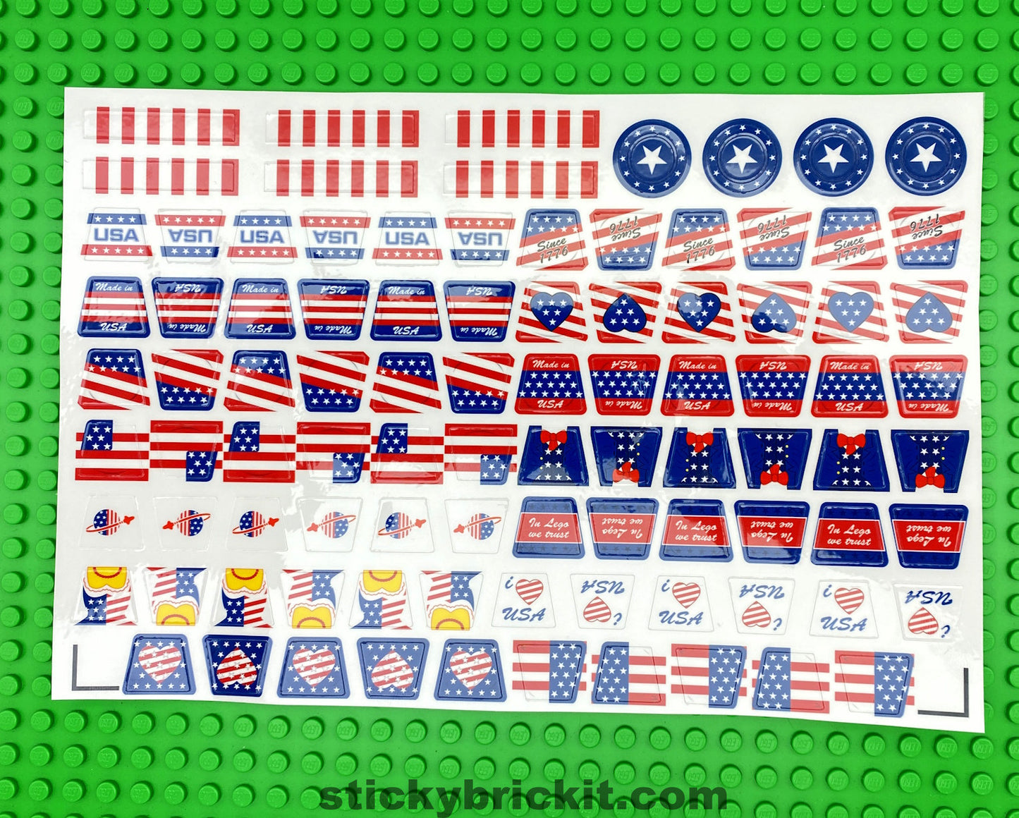 USA Flags, Capes & Stickers (FLAGS-USA-01)