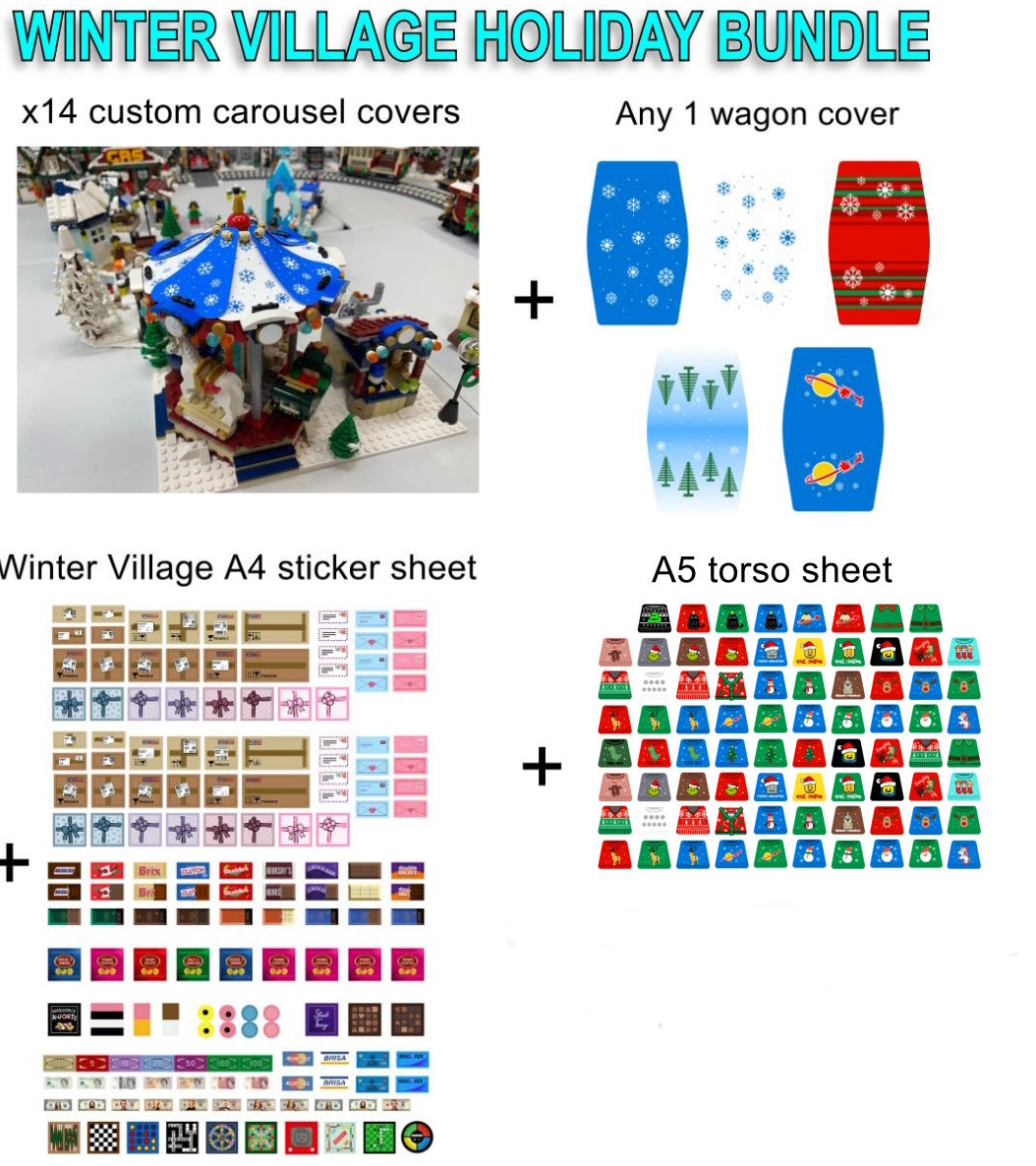 Winter Village Bundle (GREAT PRICE!)