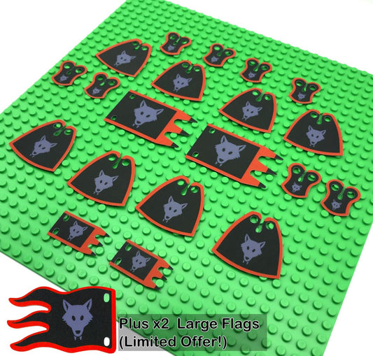 Wolfpack: Custom Cloaks, Pauldrons & Banners (CASTLE-WP-01-REG)