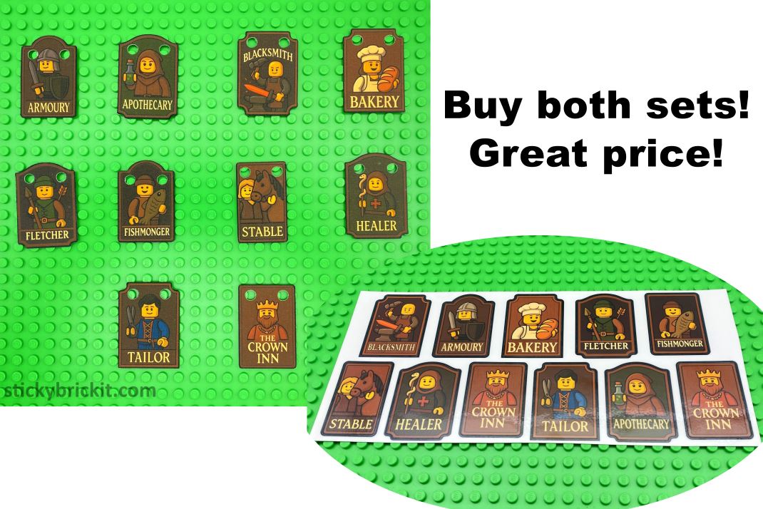 Castle  Shop Signs (CASTLE-MISC-02)