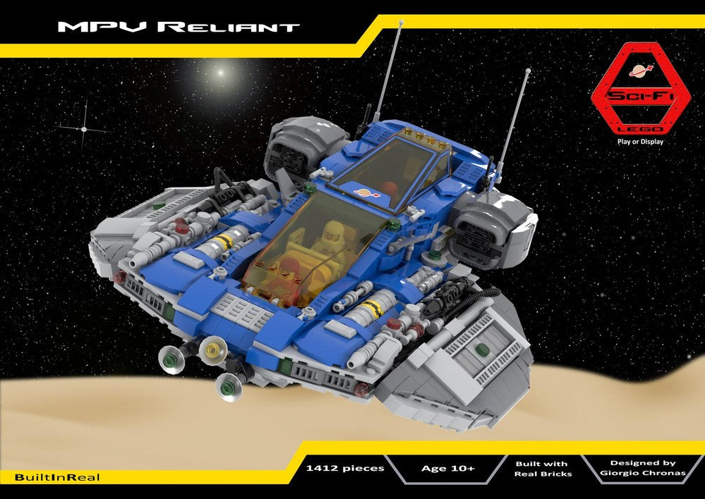 Space & Blacktron MOC Instructions (Some Free!)