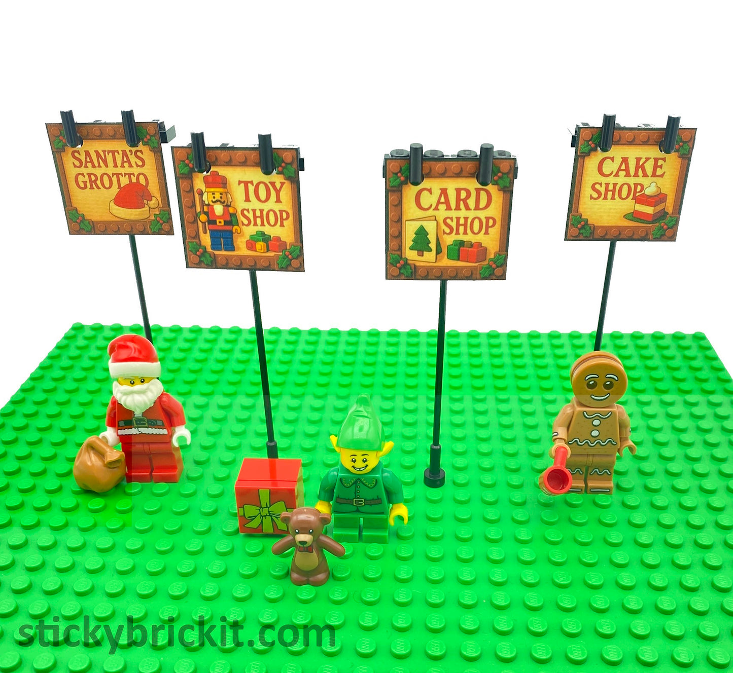 Christmas Winter Village Shop Signs (WINTER-11)